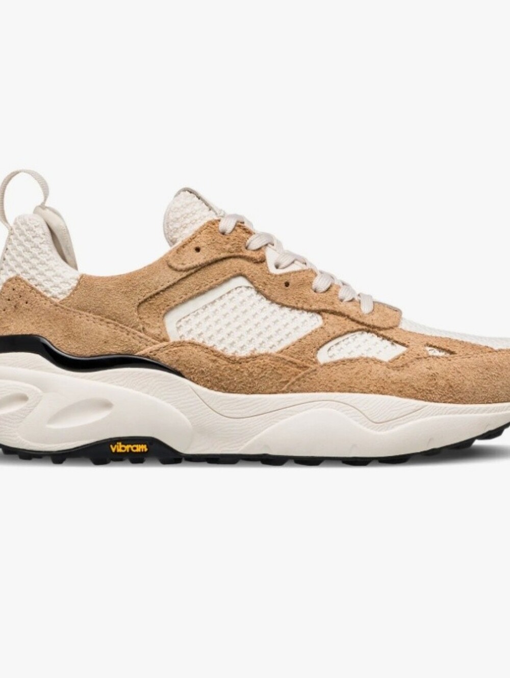 Clae Men's Tan and White Athletic Sneaker